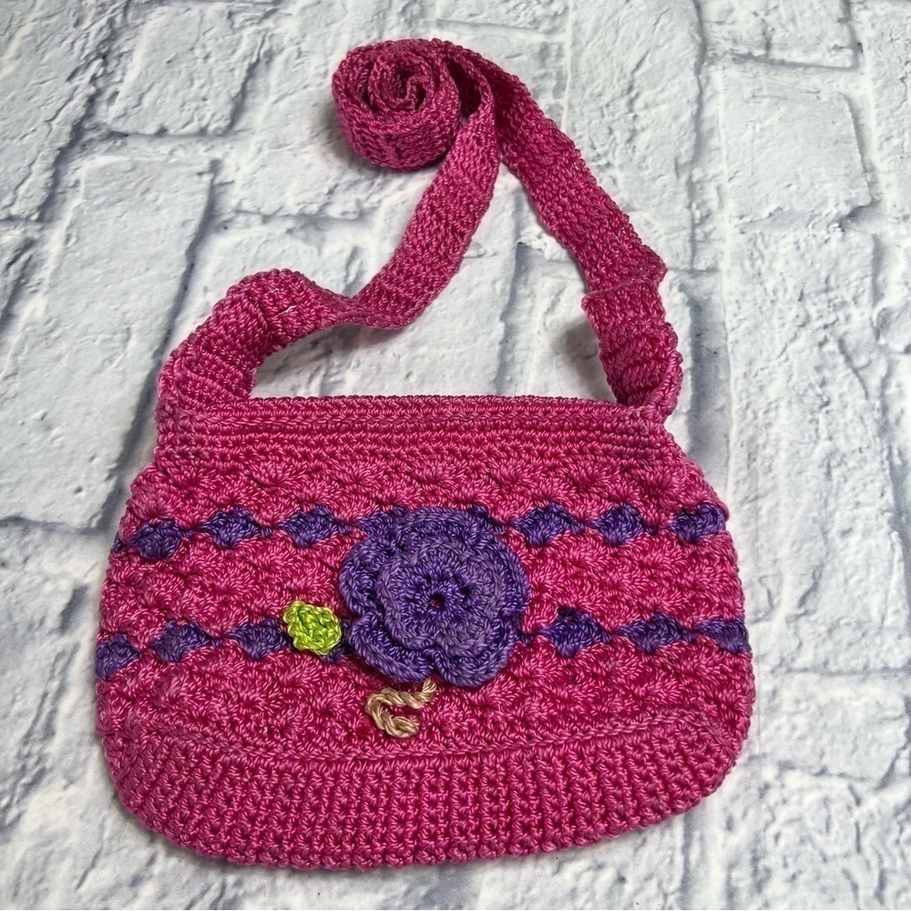 Crochet purse